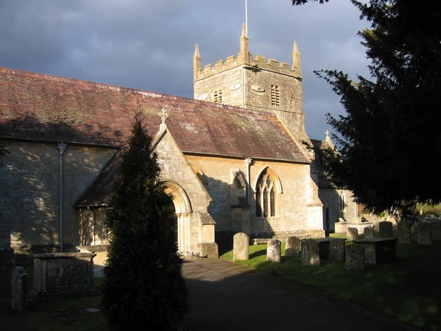 Church of All Hallows in South Cerney, Gloucestershire