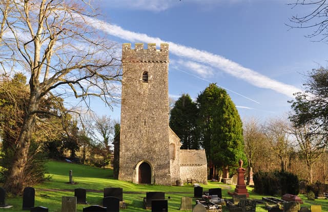 St Illtyd's Church in Welsh St Donats, Vale of Glamorgan