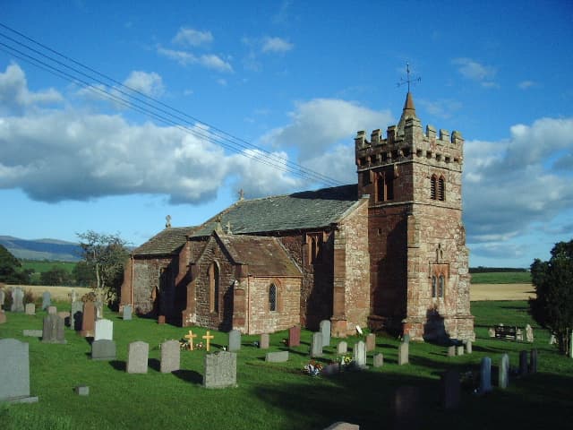 St Cuthbert's Church, Edenhall in Langwathby, Cumbria