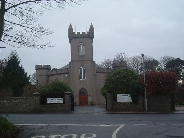 Fetteresso Church in Stonehaven, Aberdeenshire