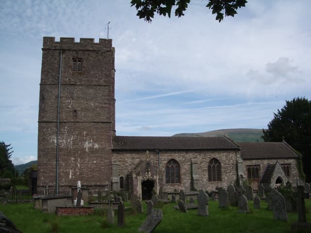 Church of St Cattwg in Llanelly, Monmouthshire