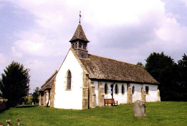 Church of All Saints in Goosey, Oxfordshire