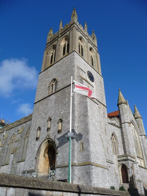 Church of All Saints Including Front Churchyard Wall, Gates And Gate Piers in Brixham, Devon