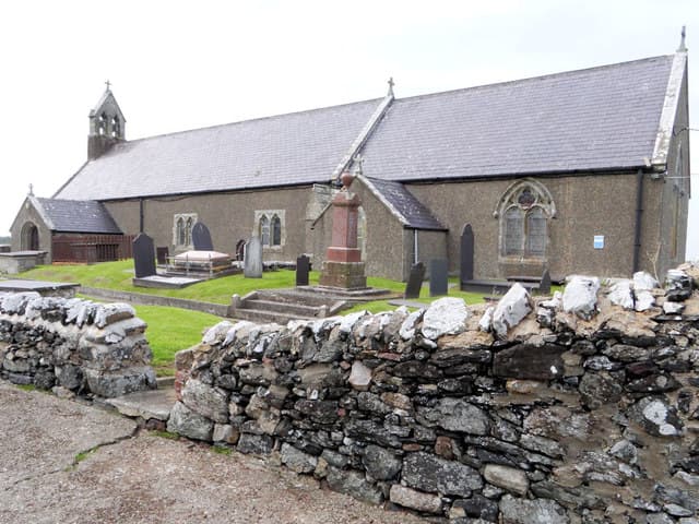 St. Peter's Church in Newborough, Gwynedd