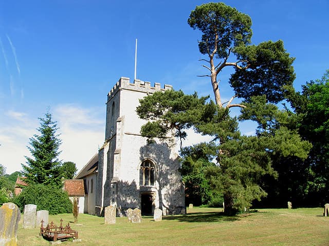 Church of St Mary in Hampstead Norreys, Berkshire