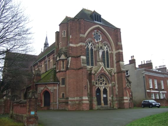 St Matthew's Church in Exeter, Devon