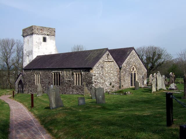 St Michael's Church in Rudbaxton, Pembrokeshire