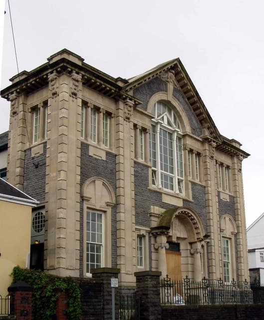 Tabor Welsh Calvinistic Methodist Chapel in Maesteg, Bridgend