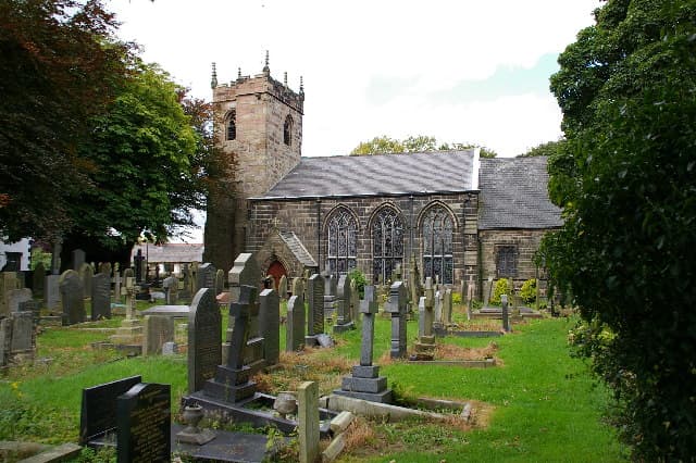 St James' Church, Brindle in Chorley, Lancashire