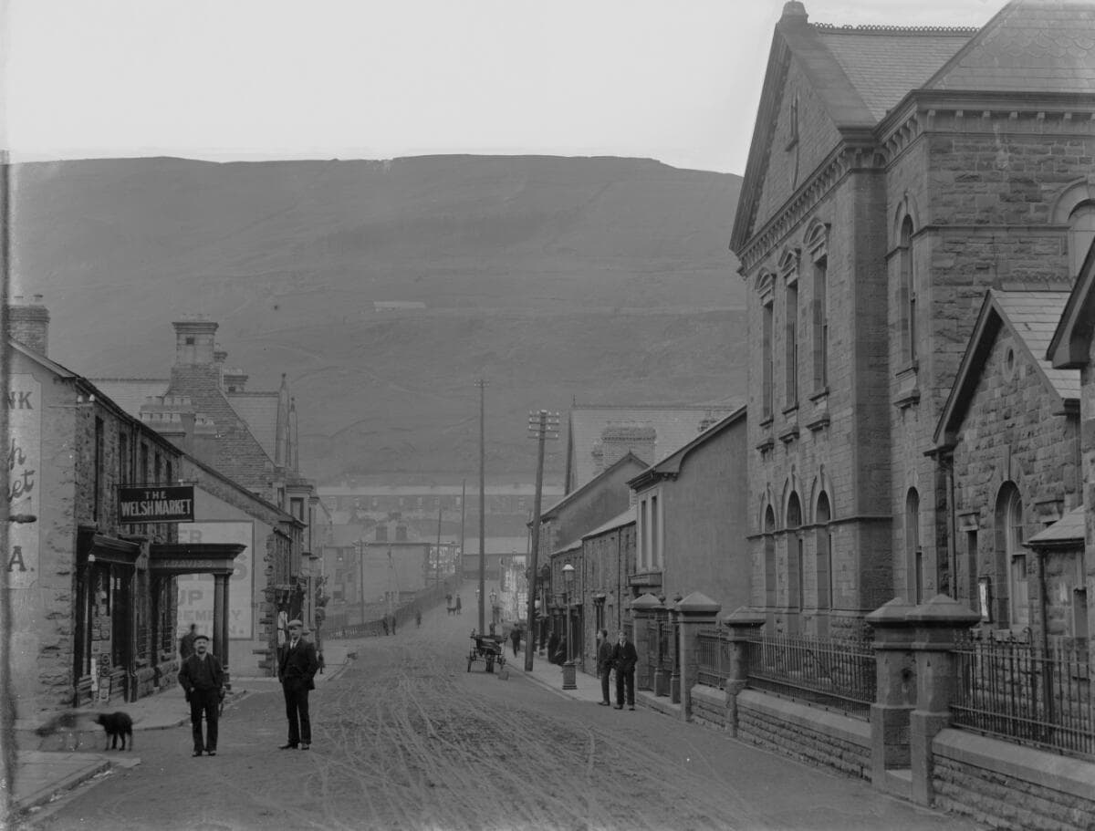 Jerusalem Welsh Calvinistic Methodist Chapel in Pentre, Rhondda Cynon Taf