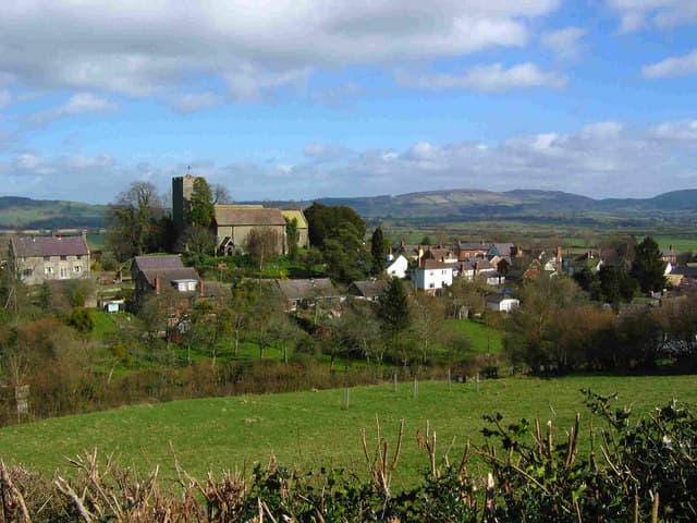 Church of St James in Wigmore, Herefordshire