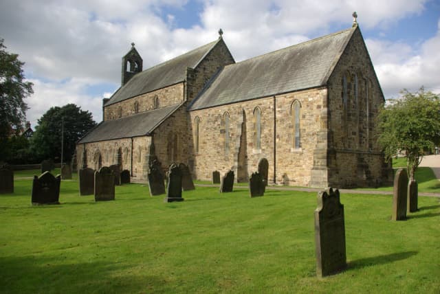 Church of the Holy Cross in Haltwhistle, Northumberland