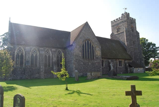 St Mary's Church in Canterbury, Kent