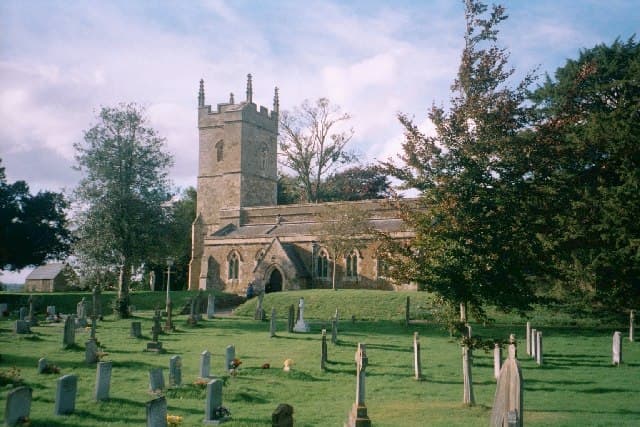 Church of St Andrew in Oddington, Gloucestershire
