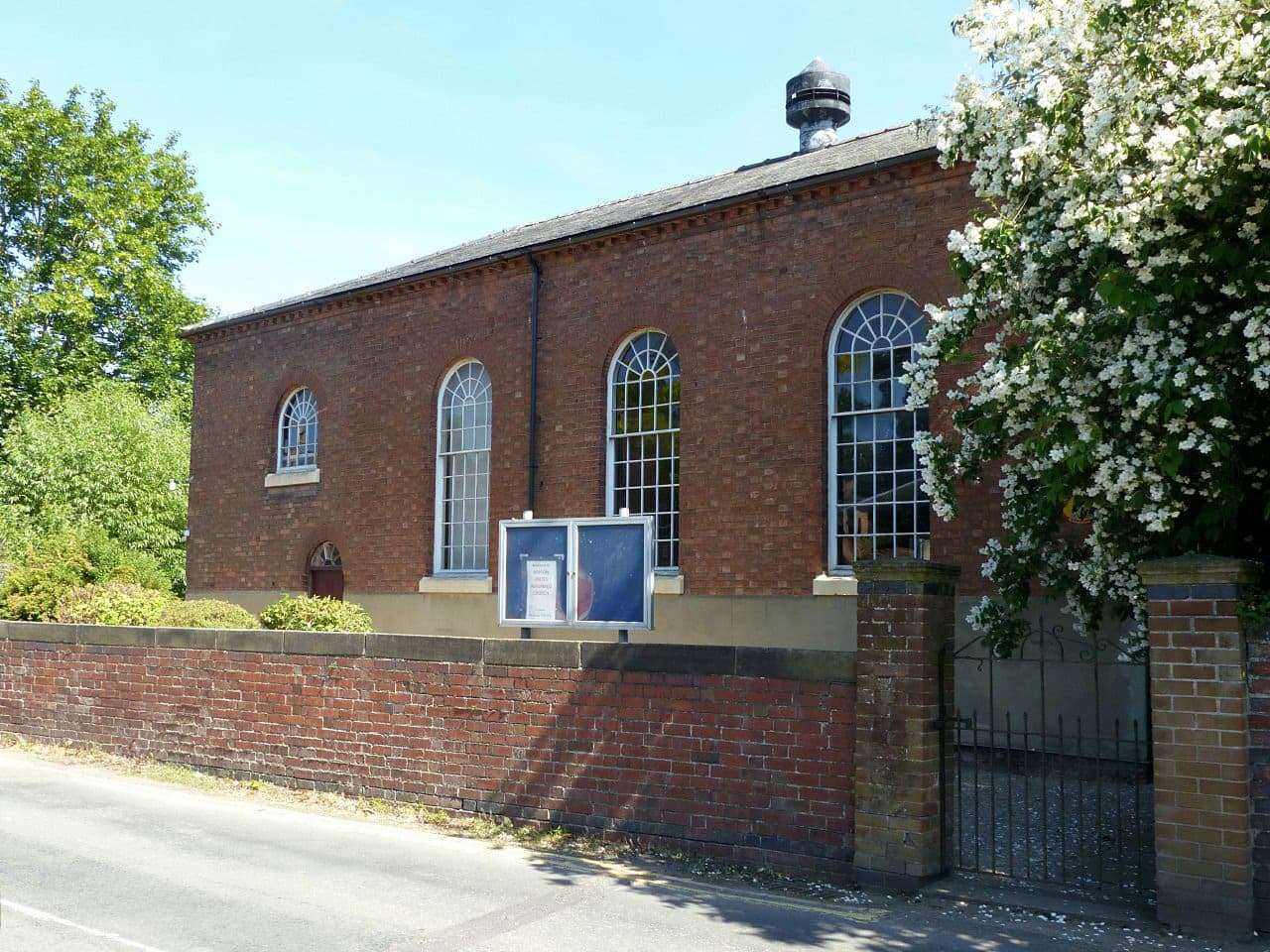 Repton United Reformed Church in Derby, Derbyshire