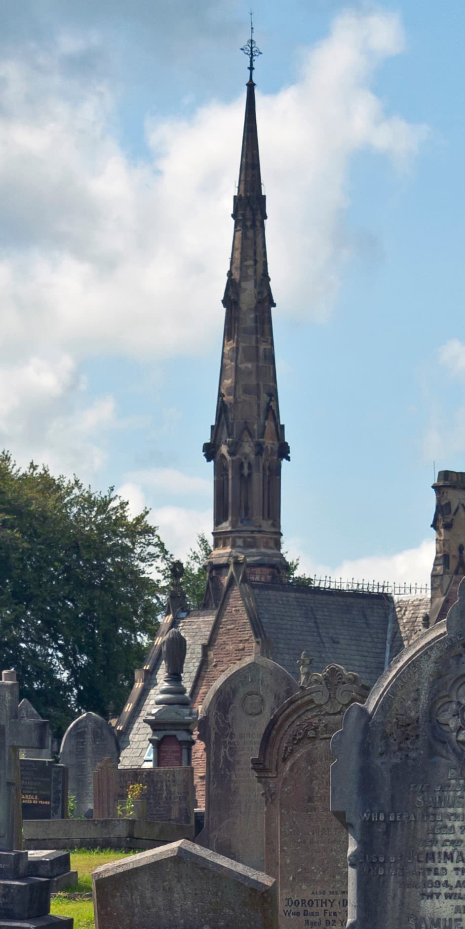 Macclesfield Cemetery Chapel (Episcopal) in Macclesfield, Cheshire
