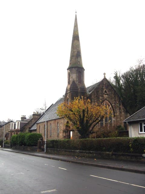Langbank, Main Road, Parish Church in Dumbarton, West Dunbartonshire