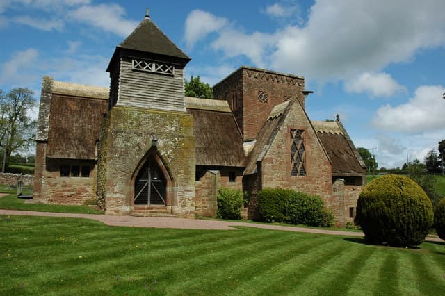 Church of All Saints in Brockhampton, Herefordshire