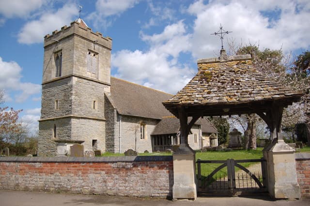 St Lawrence's Church in Sandhurst, Gloucestershire