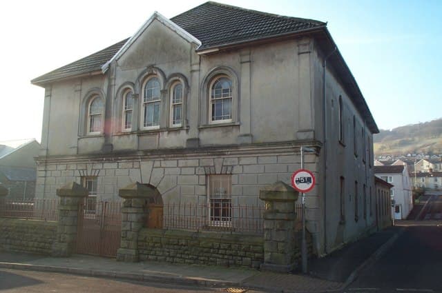 Saron Independent Chapel in Aberdare, Rhondda Cynon Taf