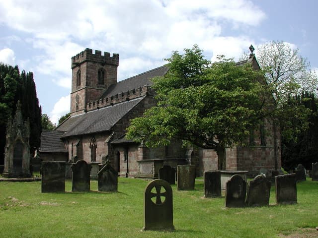 Church of All Saints in Standon, Staffordshire