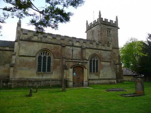 Church of All Saints in Stanton St Bernard, Wiltshire