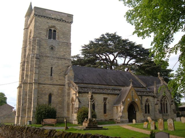 Church of All Saints in Milton Keynes, Northamptonshire