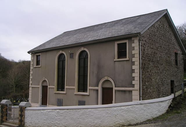 Bwlchnewydd Independent Church in Llannewydd, Carmarthenshire