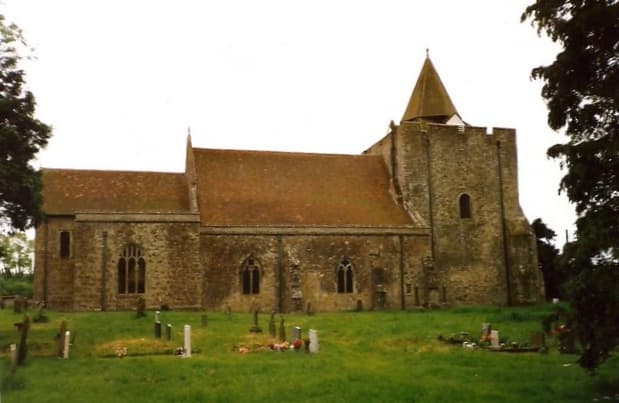 St Nicholas's Church, Leeds in Hollingbourne, Kent