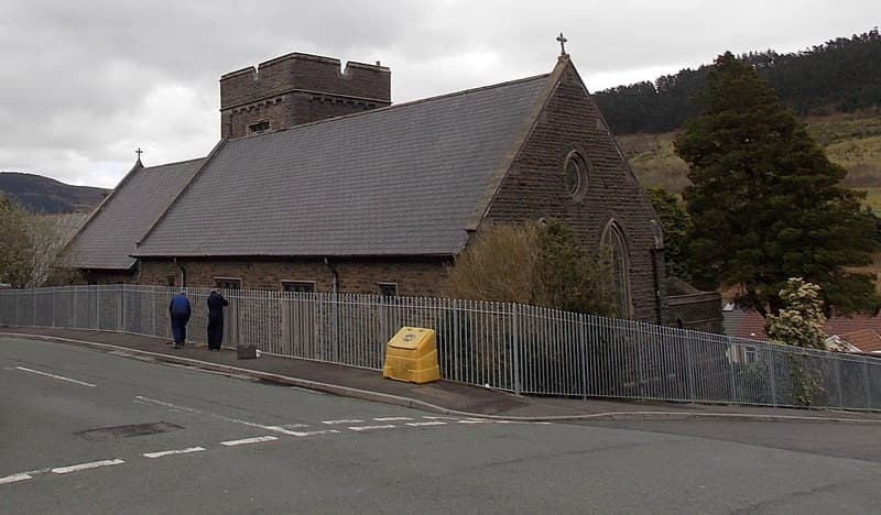 St George's Church in Pentre, Rhondda Cynon Taf