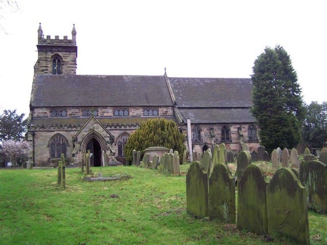Parish Church of St Michael and All Angels, Colwich in Colwich, Staffordshire