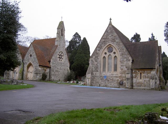 Chapels In Hillingdon Uxbridge Cemetery in Uxbridge, Greater London