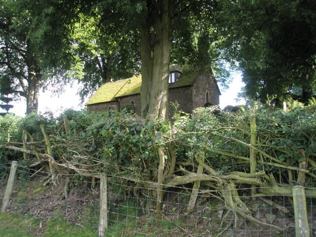 Old Church of St Mary in Clee St. Margaret, Shropshire