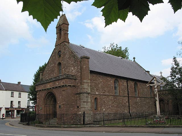 St Thomas's Church in Monmouth, Monmouthshire