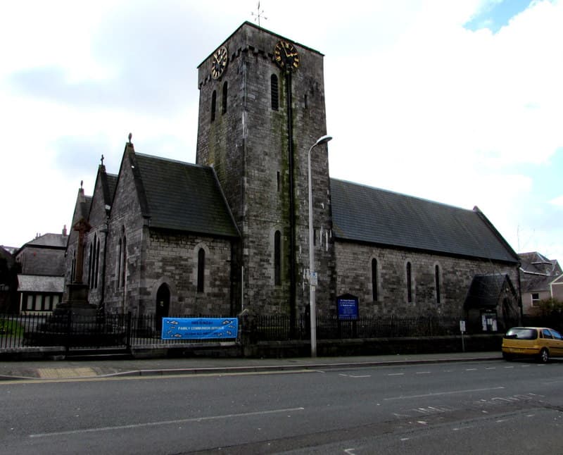 Church of Saint John The Evangelist, Bush Street (S Side) in Pembroke Dock, Pembrokeshire