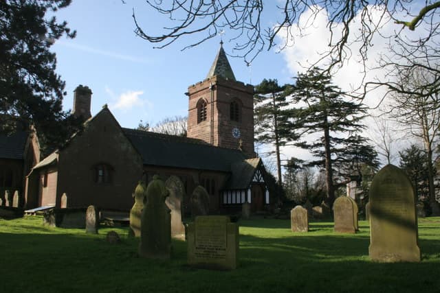 St Mary's Church, Dodleston in Chester, Flintshire