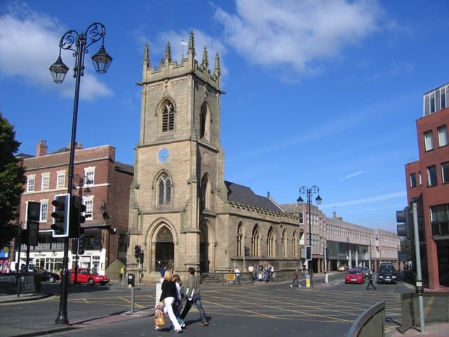 St Michael's Church in Chester, Cheshire