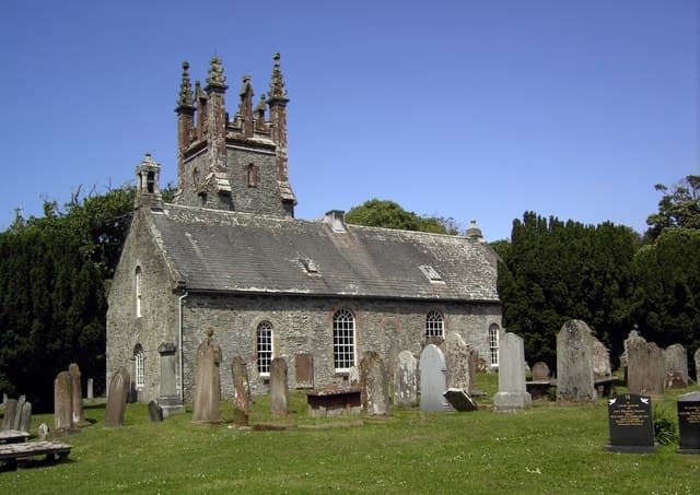 Glasserton Parish Church And Churchyard in Isle of Whithorn, Dumfries and Galloway