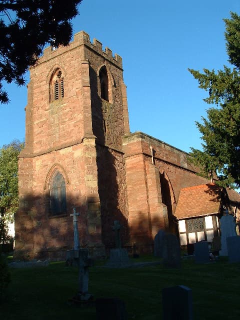 Church of St Wilfred in Arley, West Midlands