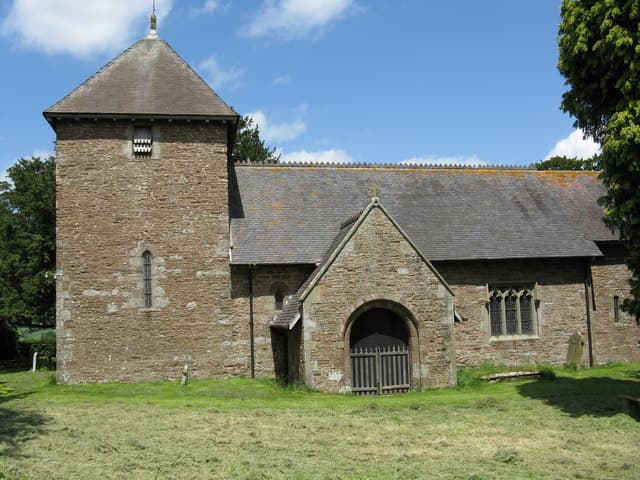 Church of St James in Stanford Bishop, Worcestershire