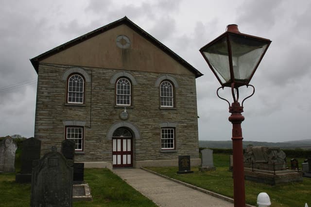 Ty Rhos Chapel in Rhoshill, Pembrokeshire