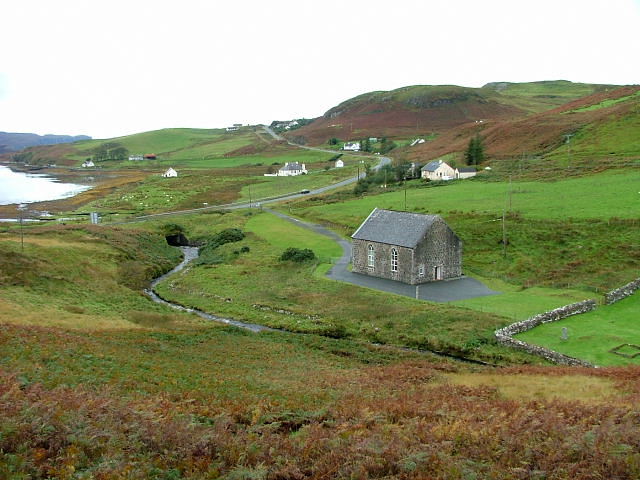 Bracadale Free Presbyterian Church in Isle of Skye, Highland