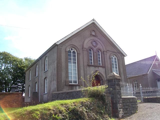 Maen-y-Groes Chapel in Maenygrows, Ceredigion