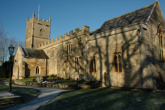 Church of St Nicholas in Tewkesbury, Worcestershire