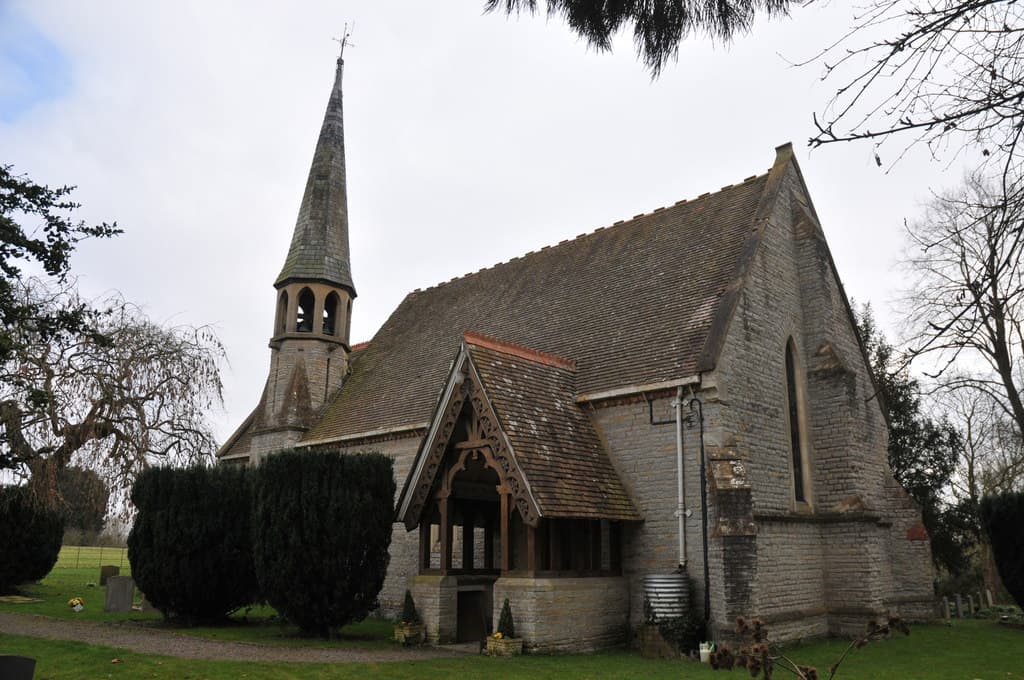 Church of All Saints in Shottery, Warwickshire