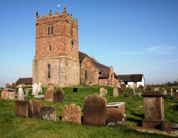 St Mary's Church in High Offley, Staffordshire