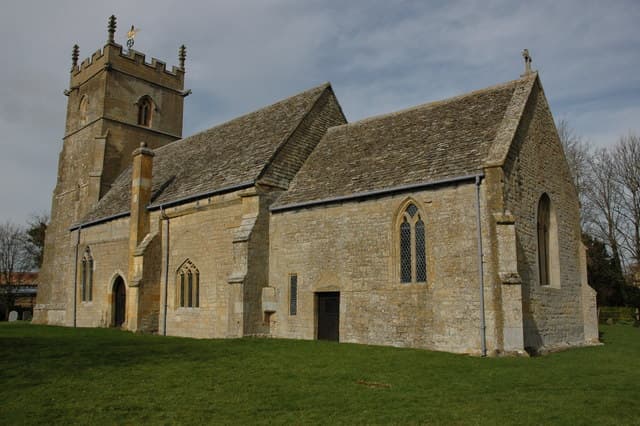 Church of St Mary in Aston Somerville, Worcestershire