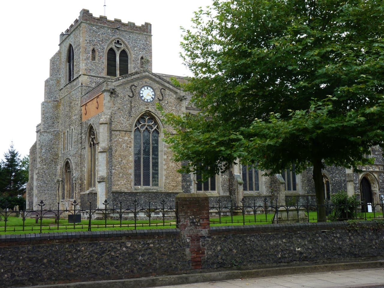 Saint Mary's Church in Attleborough, Norfolk