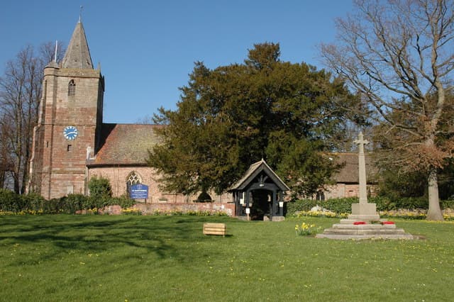 St Mary's Church in Dymock, Herefordshire
