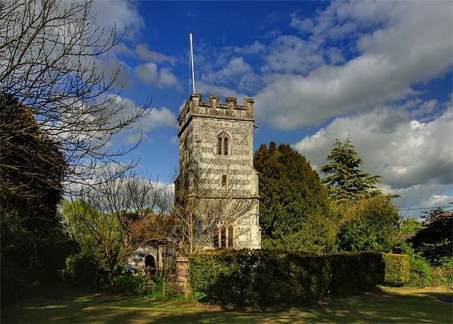 Church of St Mary in Chettle, Dorset